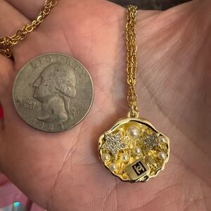 Charm Zipper pull necklace LIVE SHOW LISTING